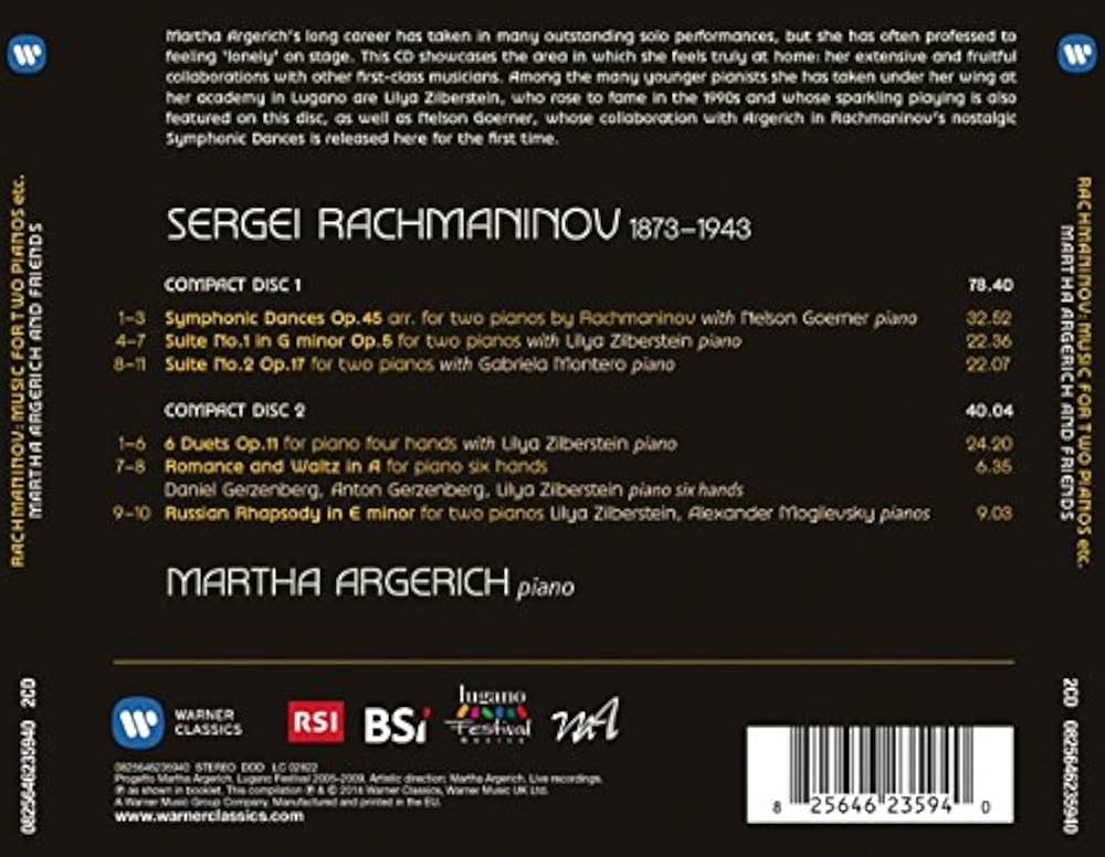その他 Rachmaninov;Music for Two P [CD] Amazon.co.jp: Rachmaninoff for Two: ミュージック